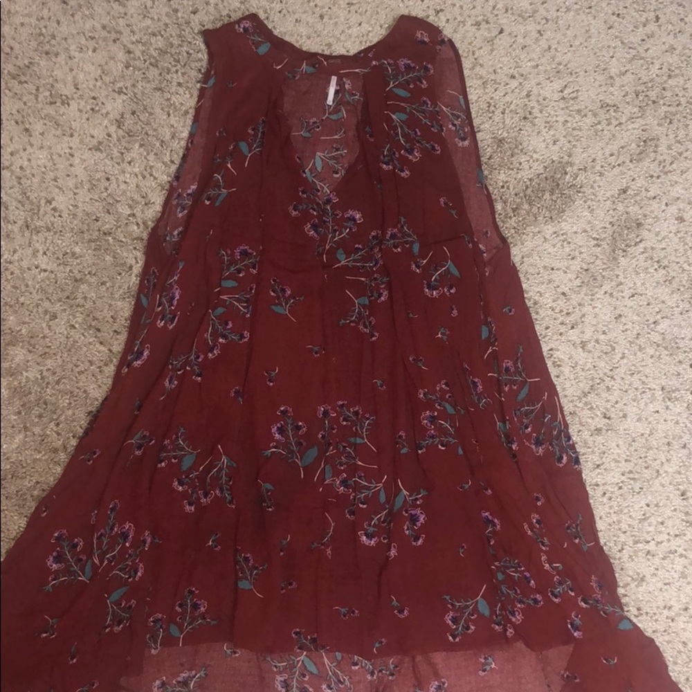Free People Key Hole Tunic Dress